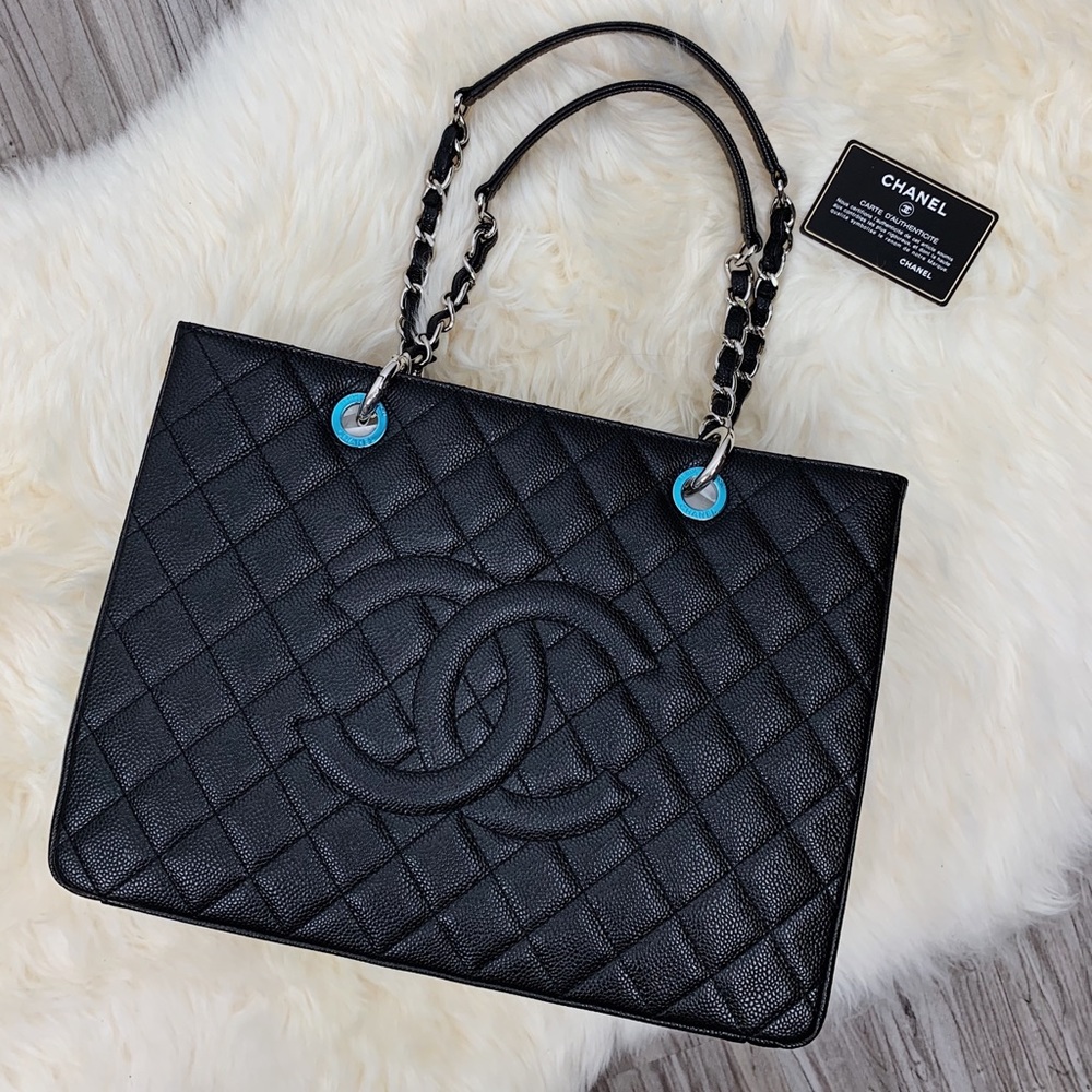 New black Chanel GST